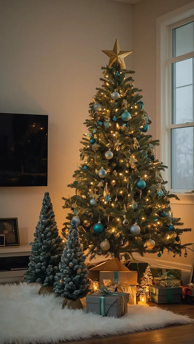 Teal Twinkle Christmas