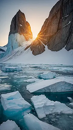 Northern Lights & Ice