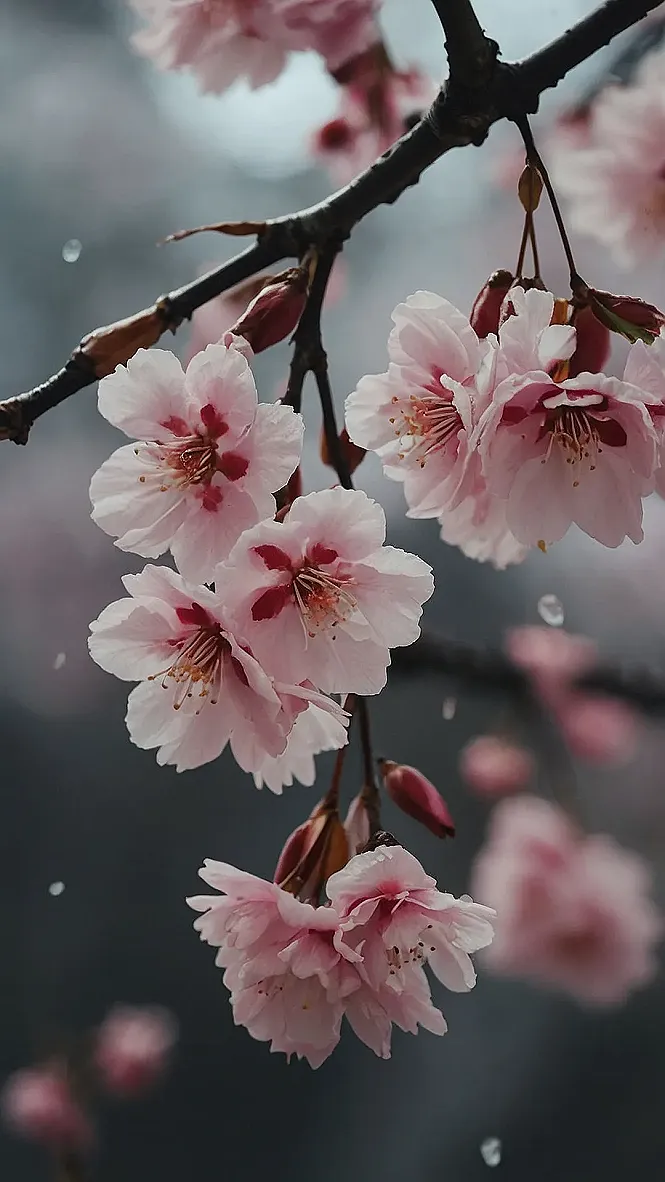 Sakura's Gentle Rain