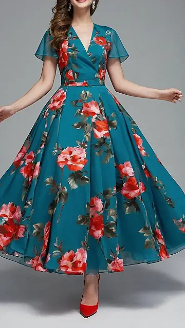 Floral Fling in Paris: Frock Yeah!