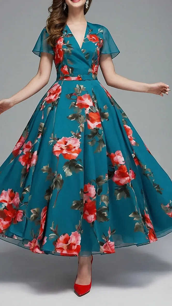 Floral Fling in Paris: Frock Yeah!