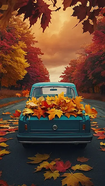 Autumn’s Colorful Carpet: