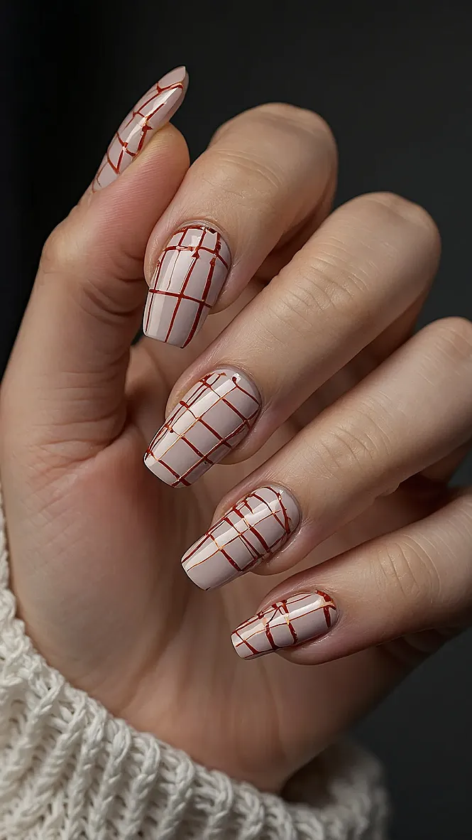 Masterpiece Plaid Tips