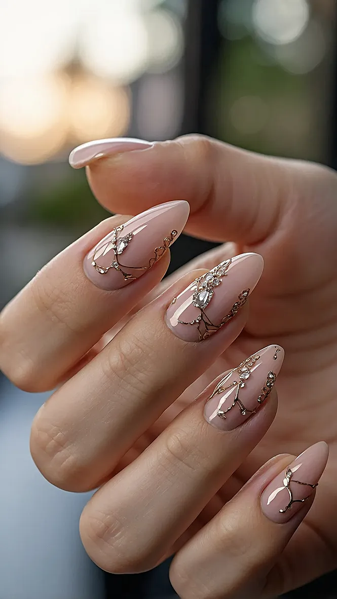 Dazzling Summer Nails