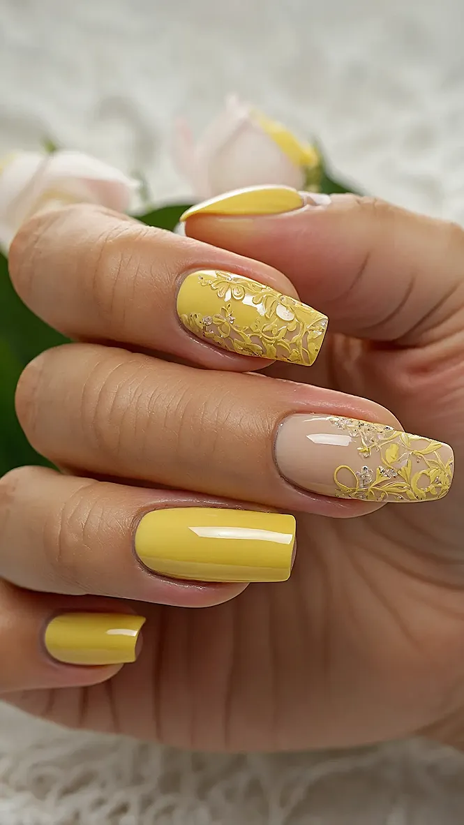 Liquid Sunshine Mani