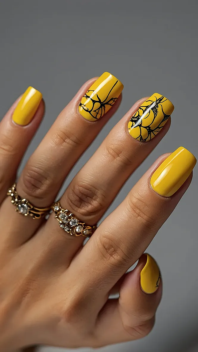 Ray of Sunshine Mani