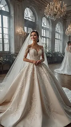 Ornate Bridal Statement