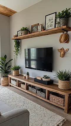 Posh Farmhouse Entry