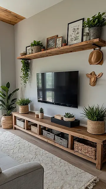 Posh Farmhouse Entry