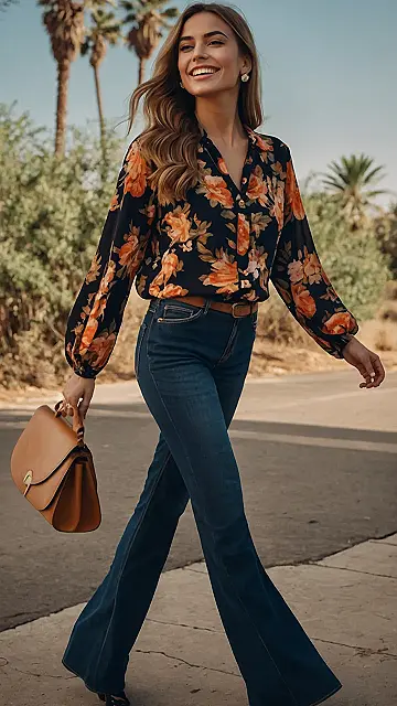 Blouse Bloom Power