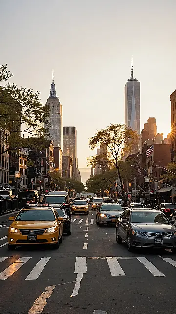 Sunsets Paint the City