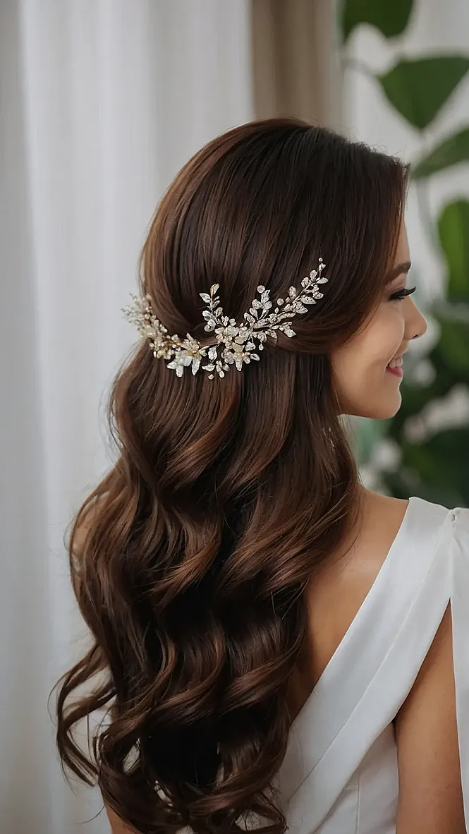 Half-Up, Half-Down Shine