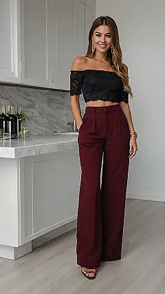 Rich Burgundy