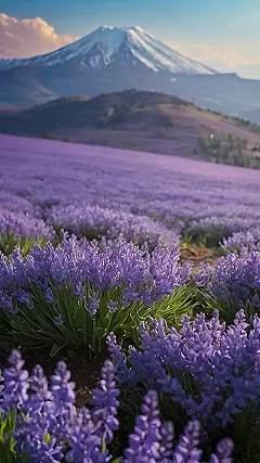 Lavender Cascade
