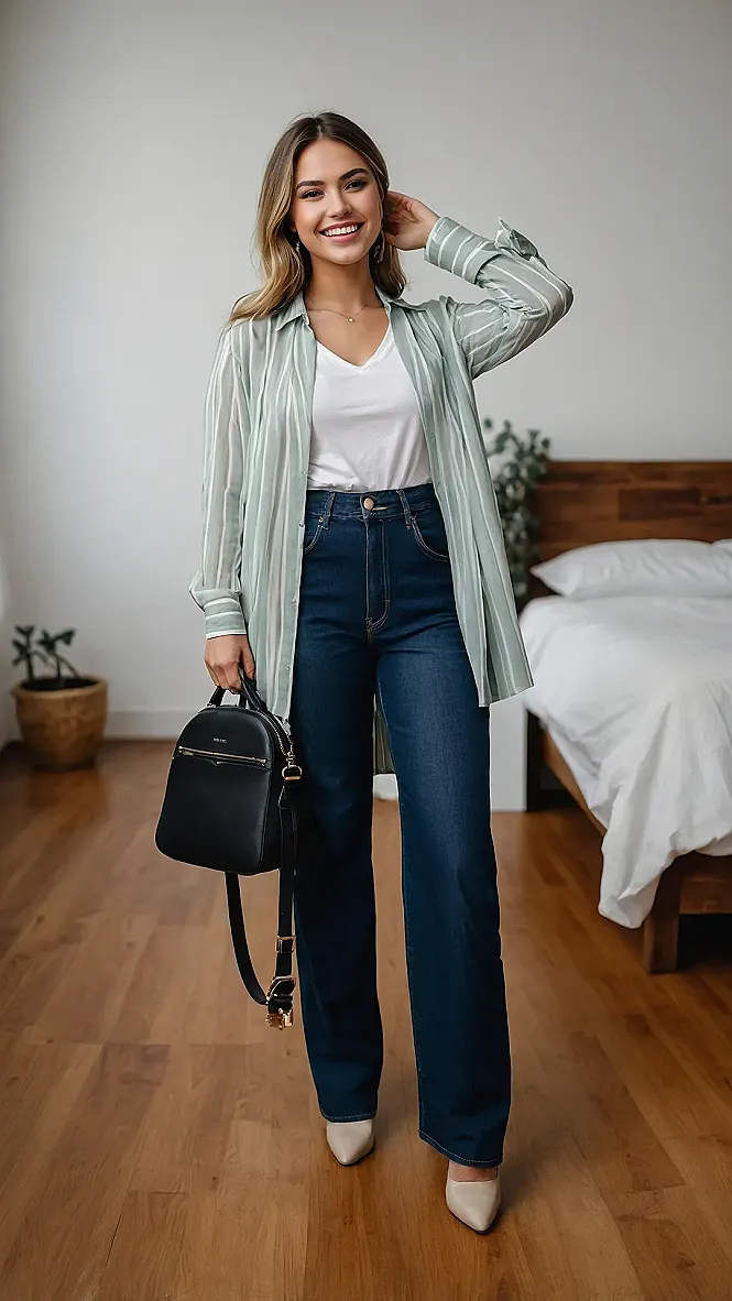 Effortless Shirt Style
