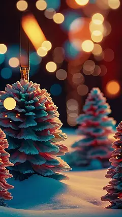 Mountain Christmas Calm