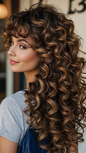 Curled for the Prom Ball