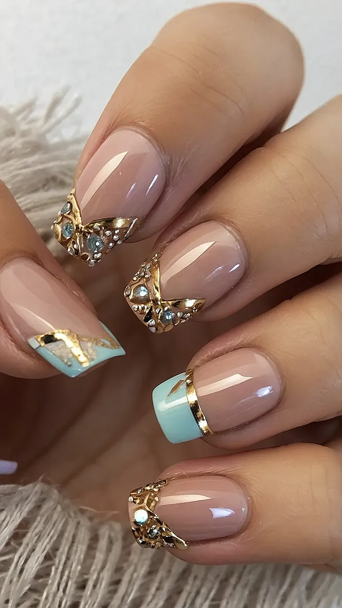Diamond Dust Nails