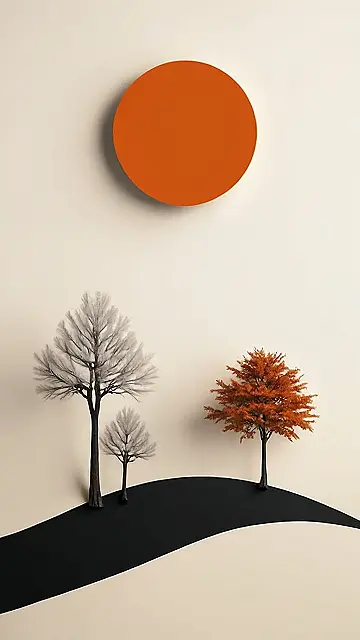 Orange Minimalism