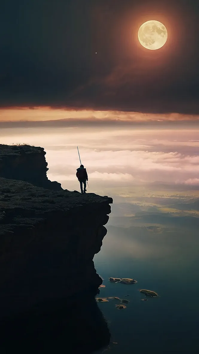 Selfie's Stony Plunge