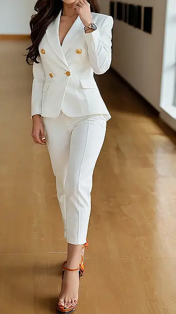 Here’s a title and two paragraphs based on the image and keyword “women in suits”: