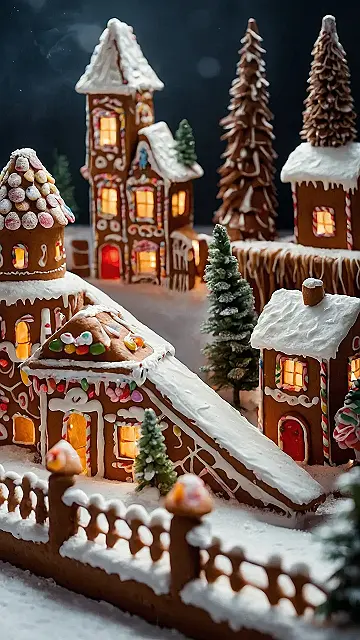 Holiday Gingerbread House