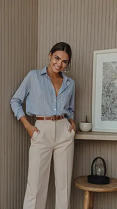Sharp Shirt & Jeans