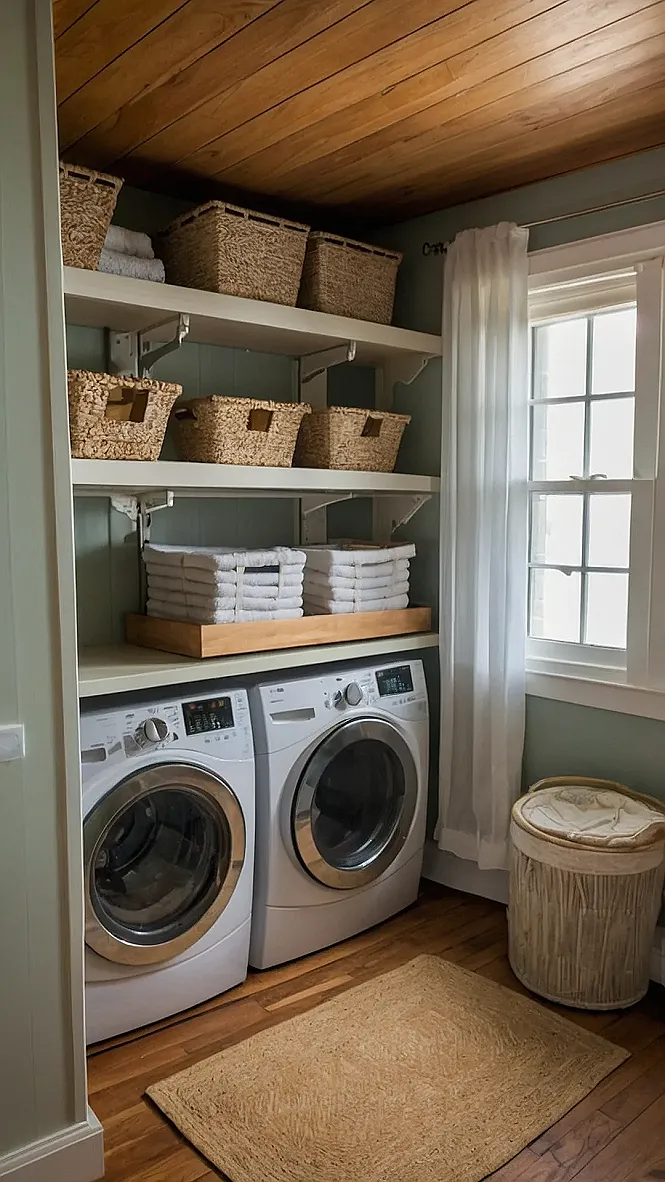 Cozy Clean Clothes Corner