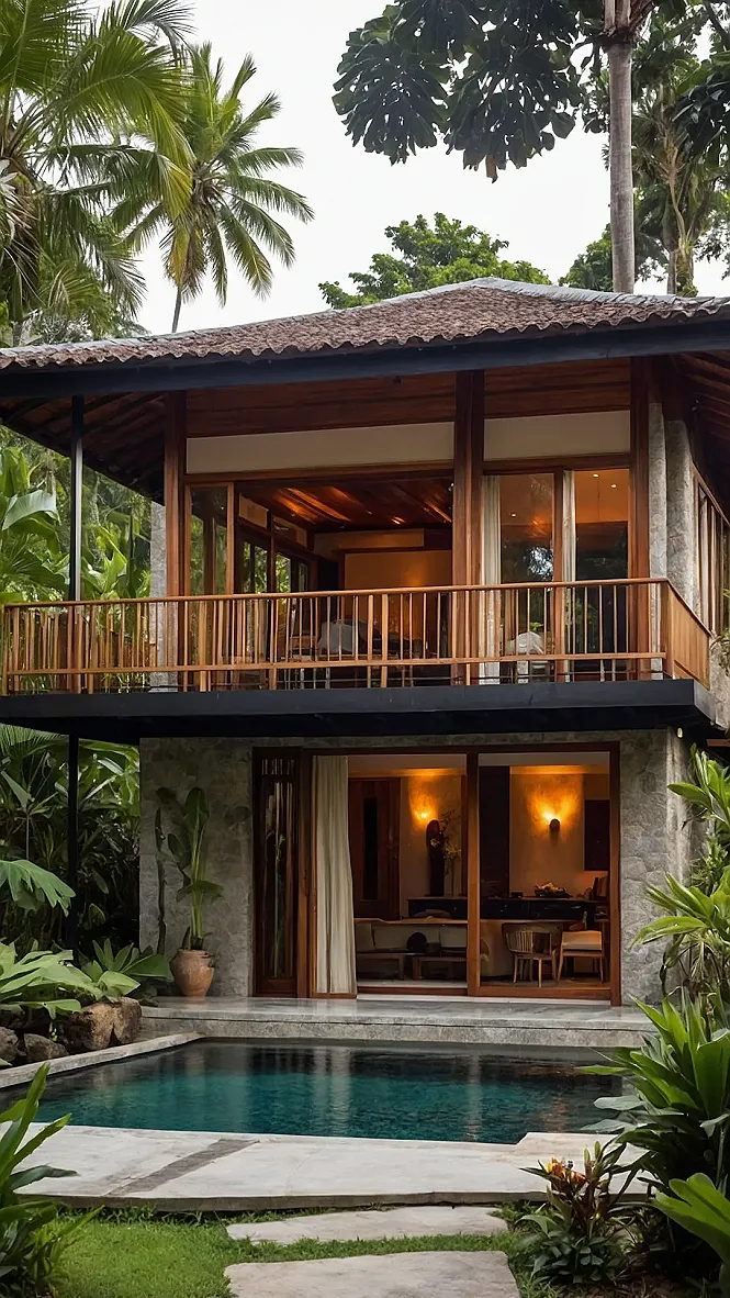 Modern Tropical Oasis