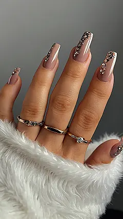 Chic & Trendy Orange Nails