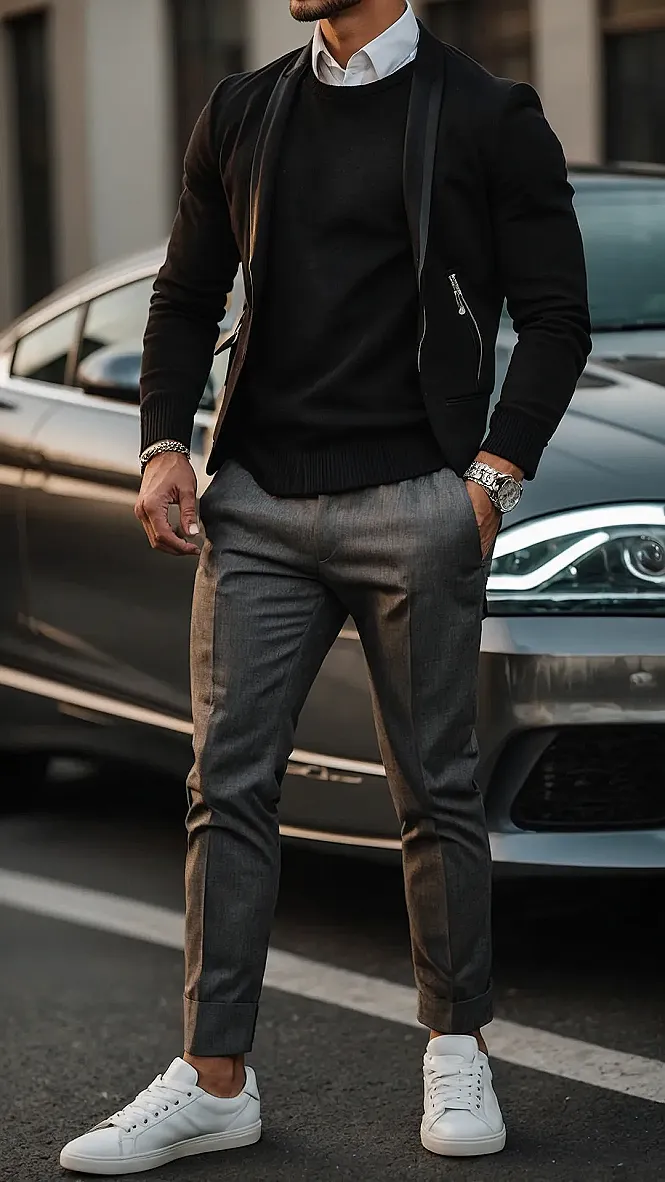 Blazer & Sneakers: The Power Duo