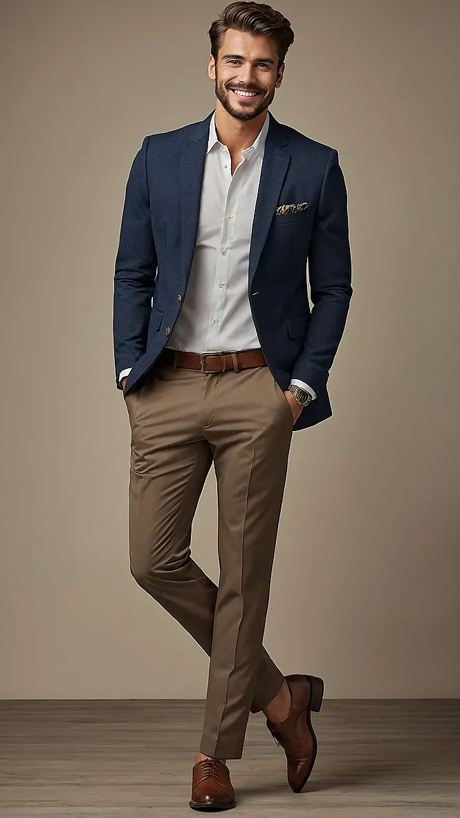 Blazer & Sneaker Synergy