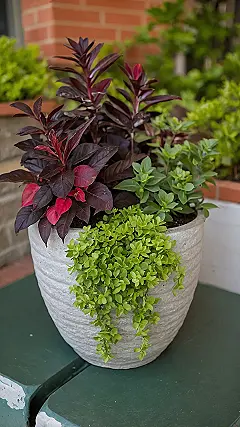 Leafy Entryway Style