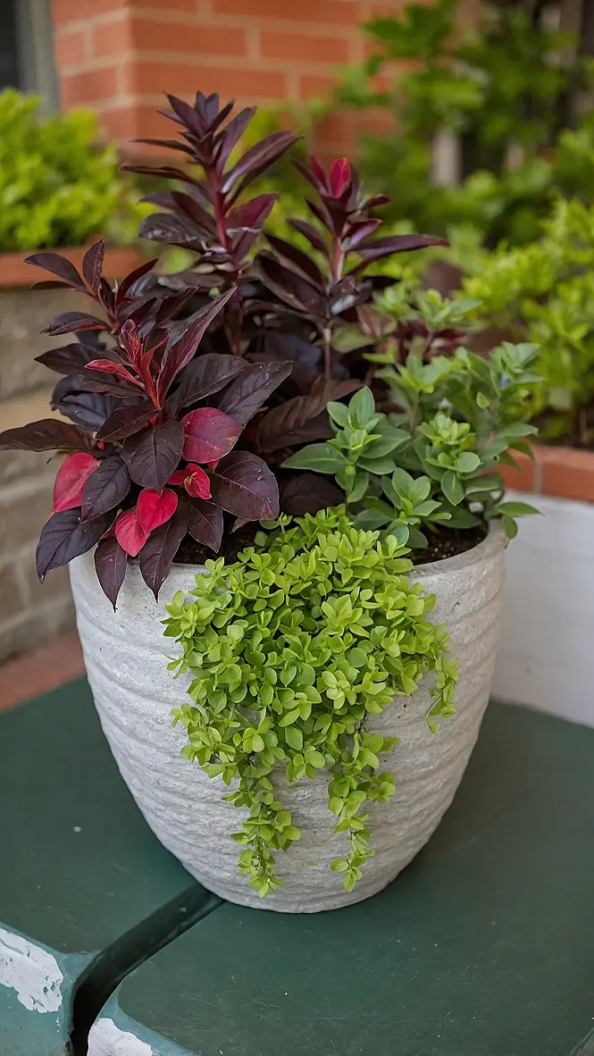 Leafy Entryway Style