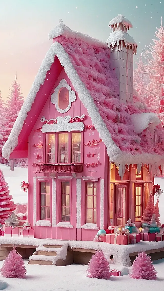 Cotton Candy Christmas: