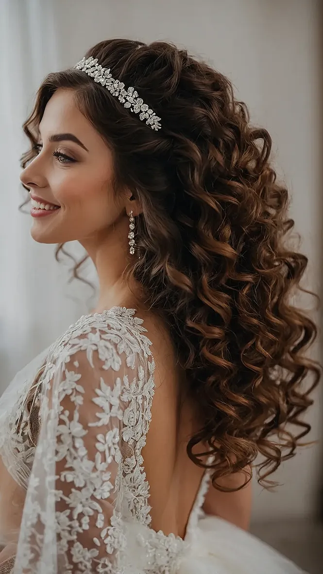 Epic Wedding Curls