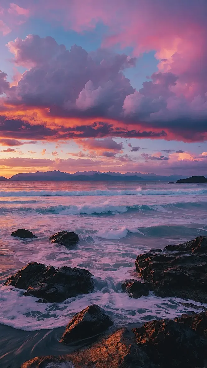 Cosmic Phone Display