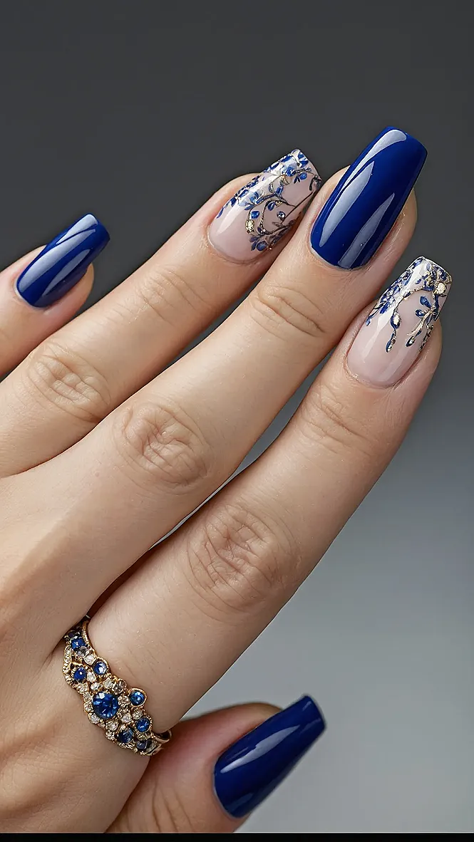 Blue Nail Bliss