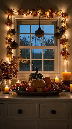 Spice & Shine: Fall Feast Decor