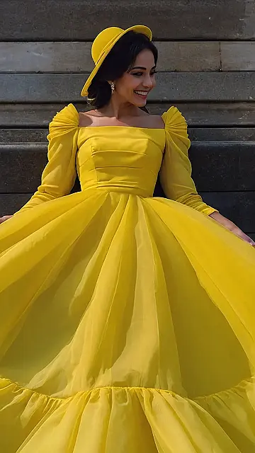 Lemon-Kissed Couture