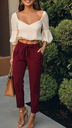 Sophisticated Burgundy