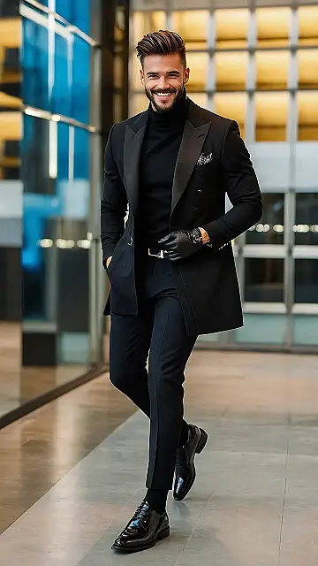 Black Is The New Black: Men’s Outfits That Mean Business: