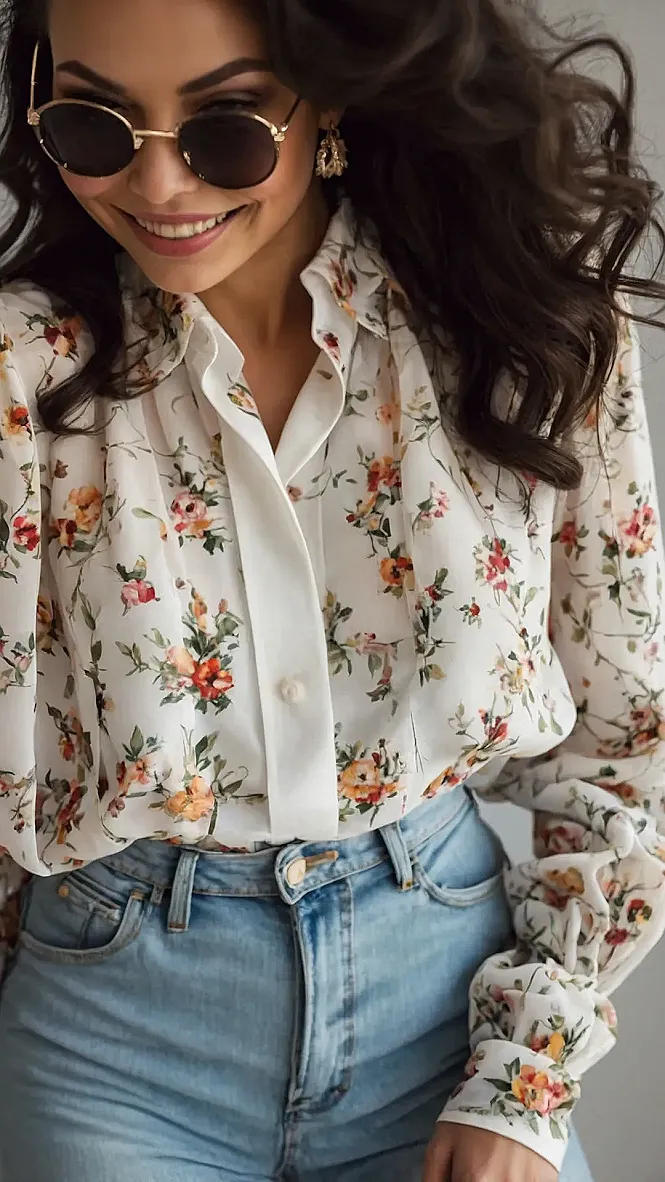 Blouse Mode: Floral
