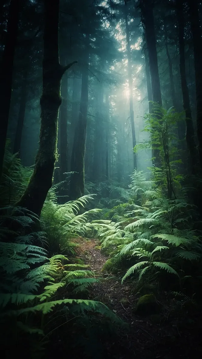 Into the Misty Woods