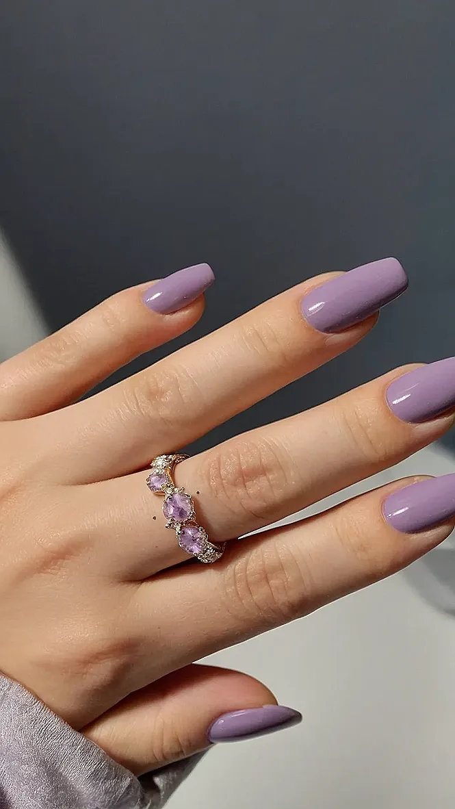 Lavish Lavender Nails