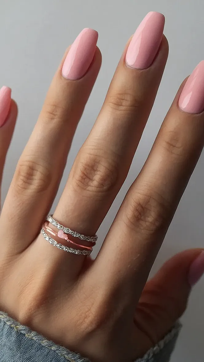 Pink Perfection: Fall's Shimmering Look