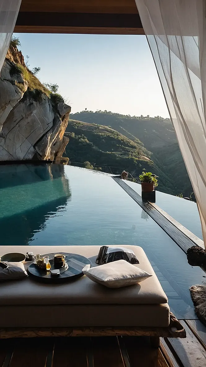 Cliffside Oasis: