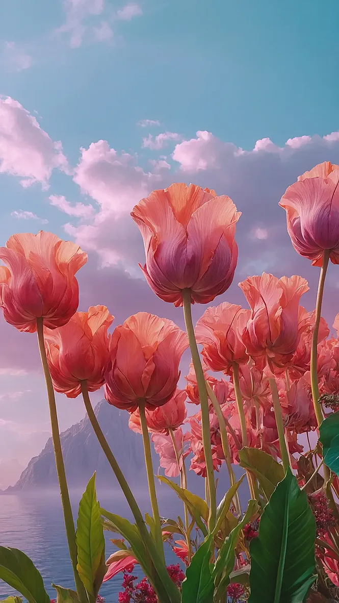 Floral Screen Companion