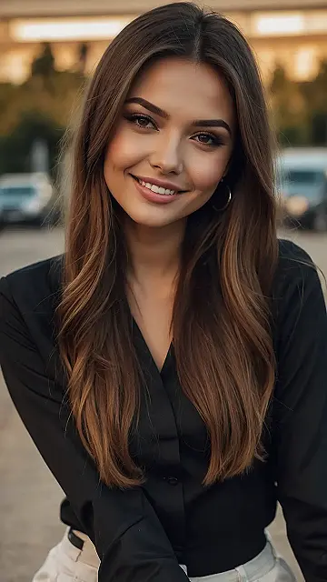 Sleek Winter Strands