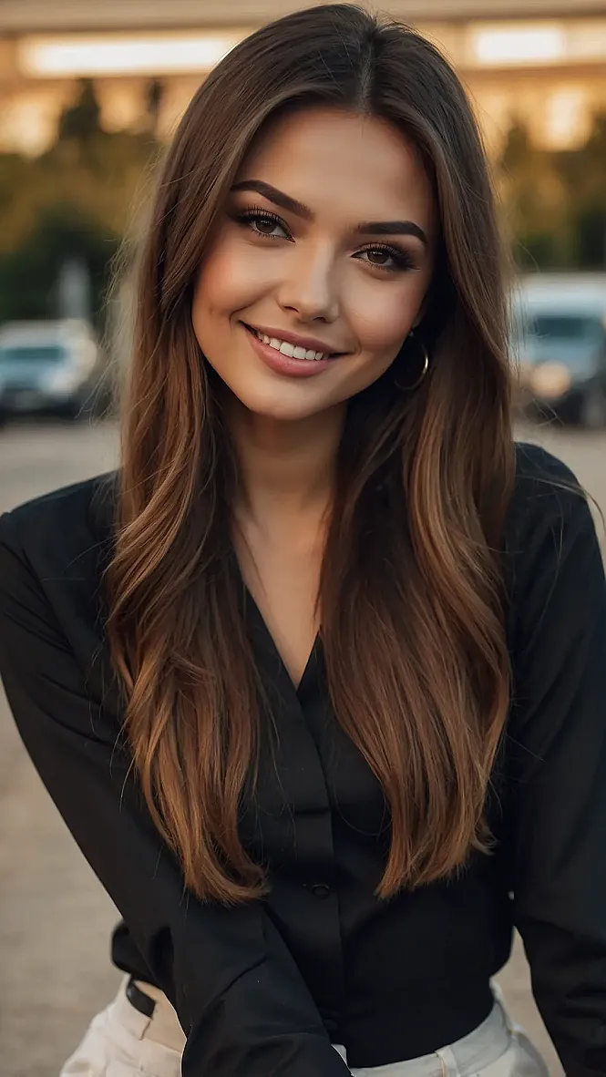 Sleek Winter Strands